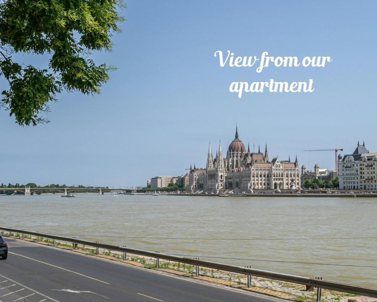 Danube Waterfront View At Chain Bridge ブダペスト エクステリア 写真